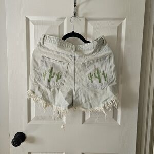Show me your MuMu Cactus Jean Shorts